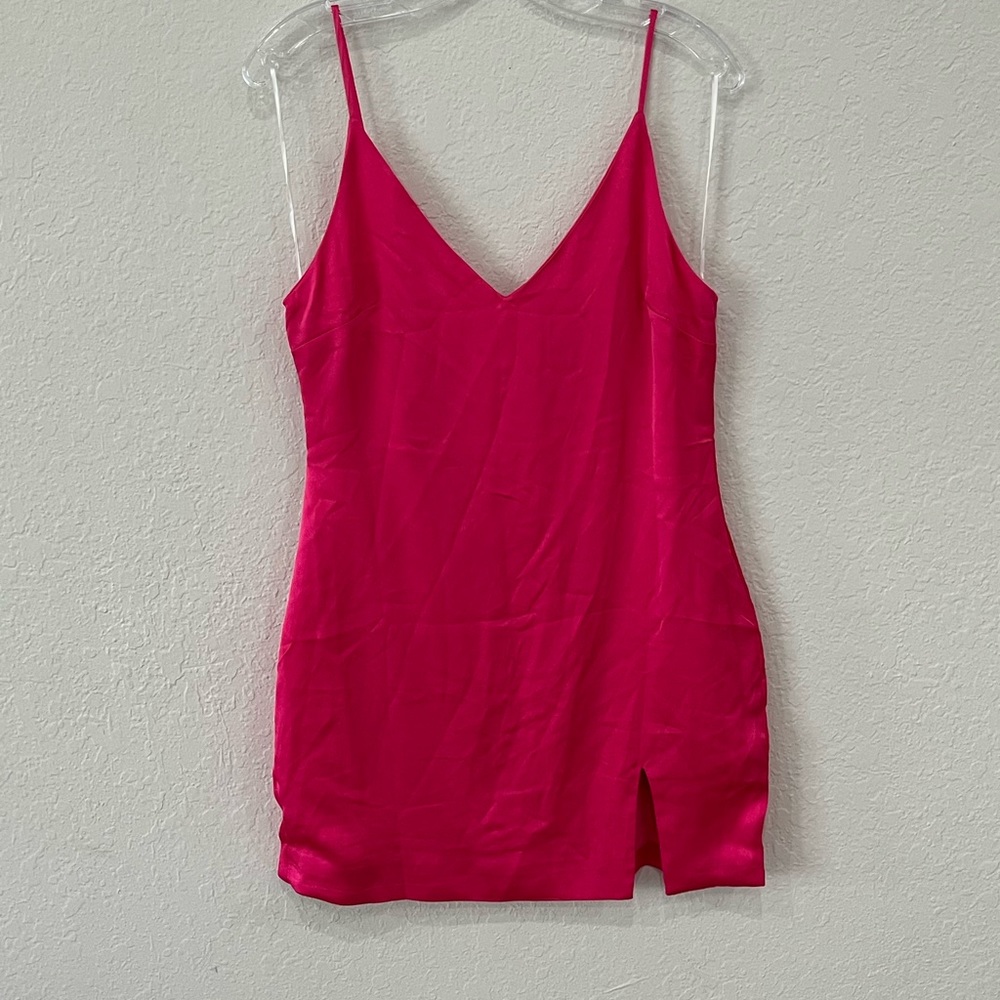 NWT Revolve Luvalot Magenta Mini Dress SZ 8